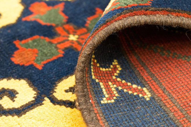 Afgański dywan - Hatshlu - 201 x 155 cm - żółty