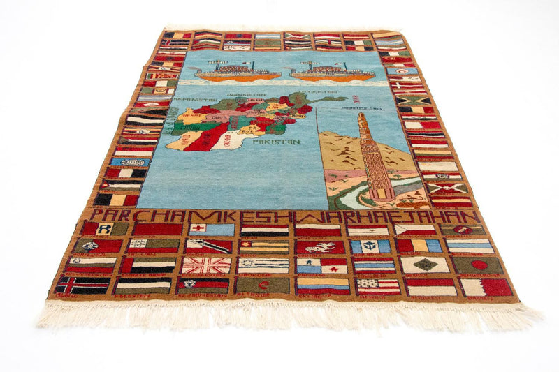 Dywan z obrazkami - 182 x 132 cm - wielokolorowy