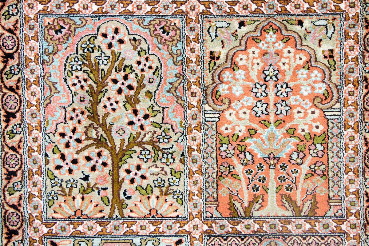 Biegacz Jedwabny dywan - Kashmir Silk - 313 x 82 cm - wielokolorowy