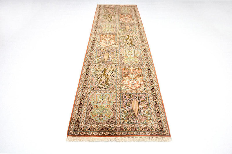 Biegacz Jedwabny dywan - Kashmir Silk - 313 x 82 cm - wielokolorowy