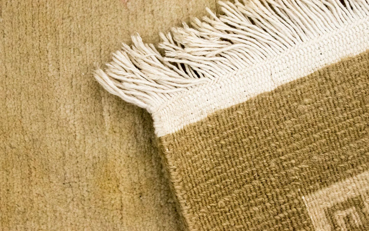 Dywan z Nepalu - 240 x 168 cm - beżowy