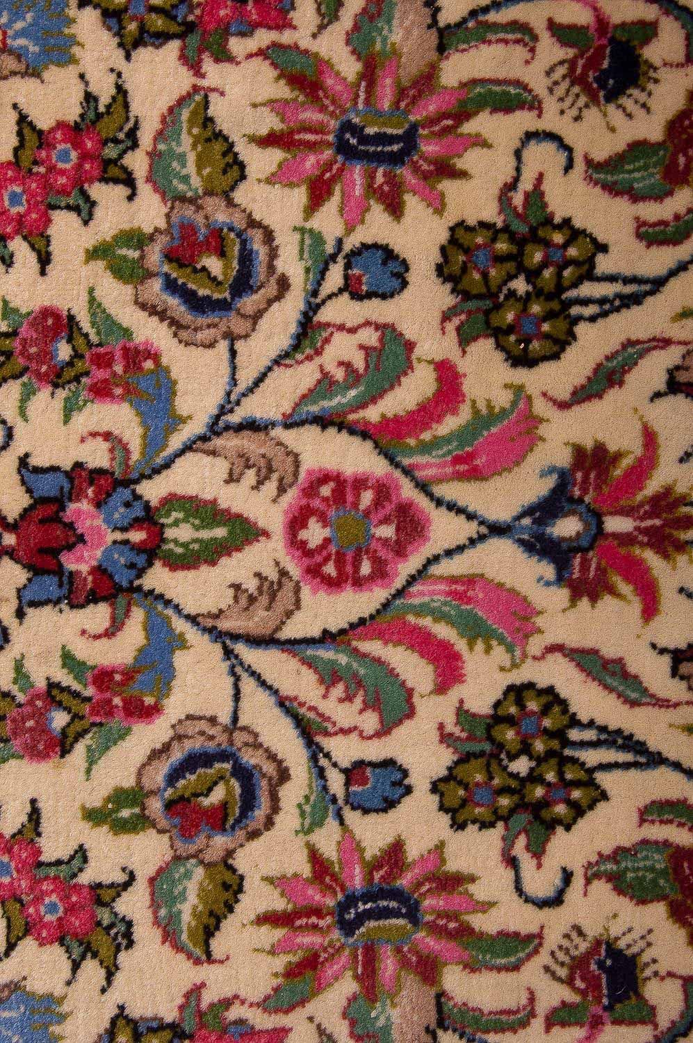 Dywan perski - Ghom - 110 x 77 cm - wielokolorowy