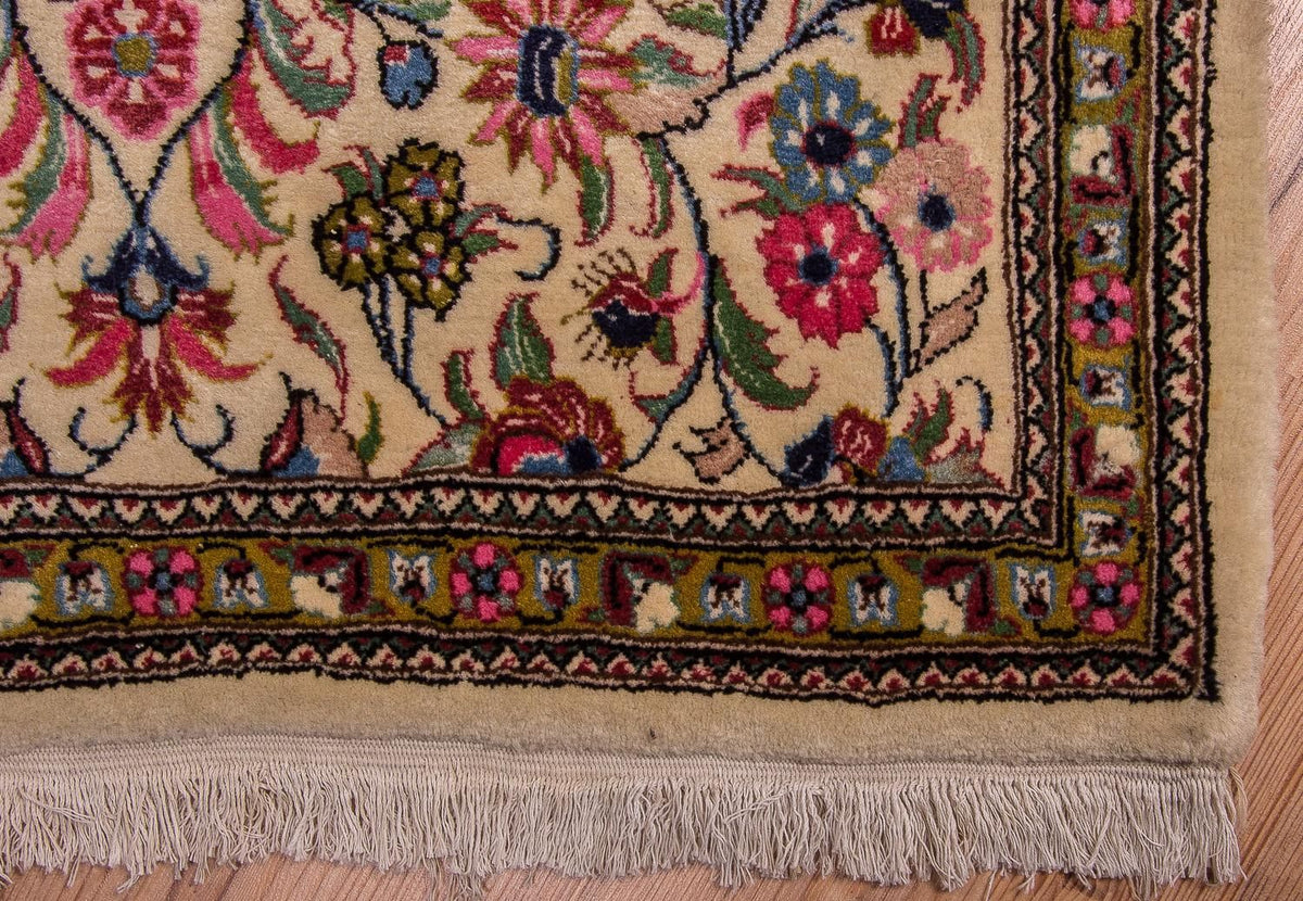 Dywan perski - Ghom - 110 x 77 cm - wielokolorowy