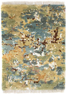 Designerski dywan - 60 x 40 cm - wielokolorowy