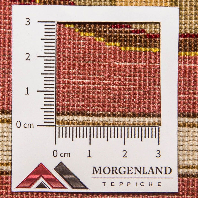 Dywan perski - Tabriz - Królewski - 109 x 99 cm - wielokolorowy