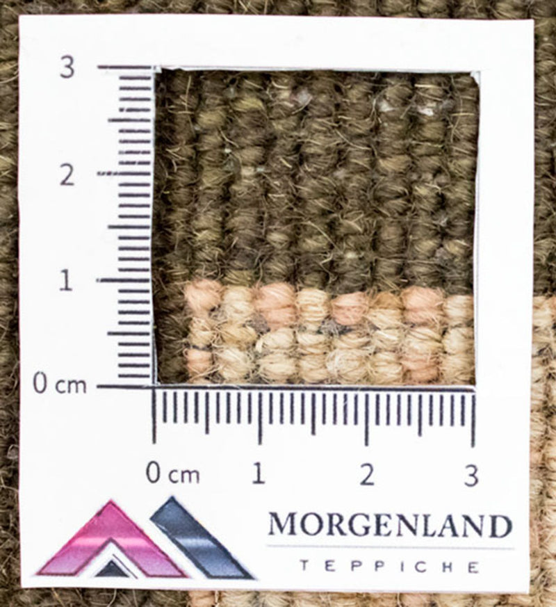 Dywan Gabbeh - Loribaft Perski - 253 x 203 cm - brązowy