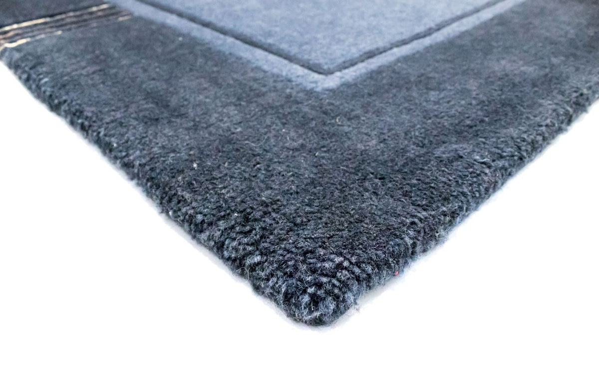 Dywan z Nepalu - 234 x 170 cm - jasnoniebieski