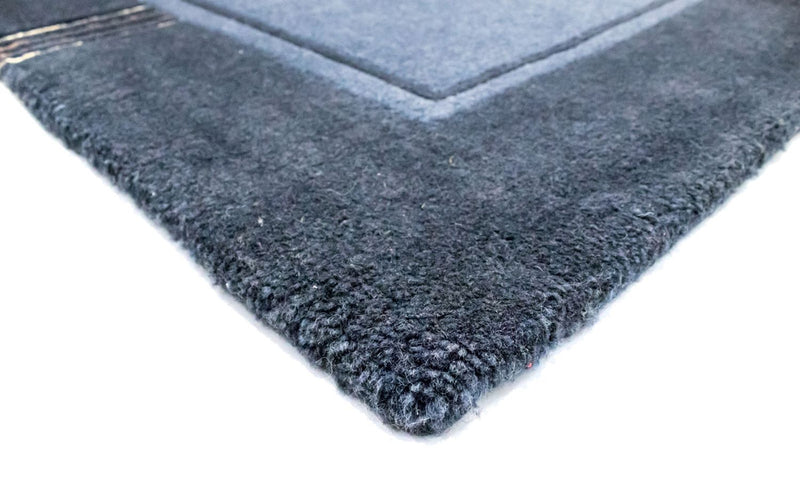 Dywan z Nepalu - 234 x 170 cm - jasnoniebieski