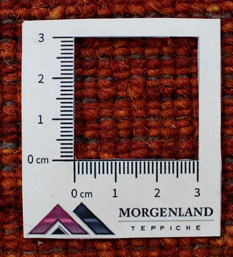 Dywan wełniany - 112 x 60 cm - rdza