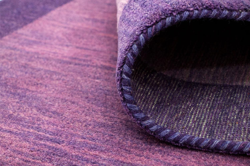 Dywan Gabbeh - Indus - 182 x 119 cm - fioletowy