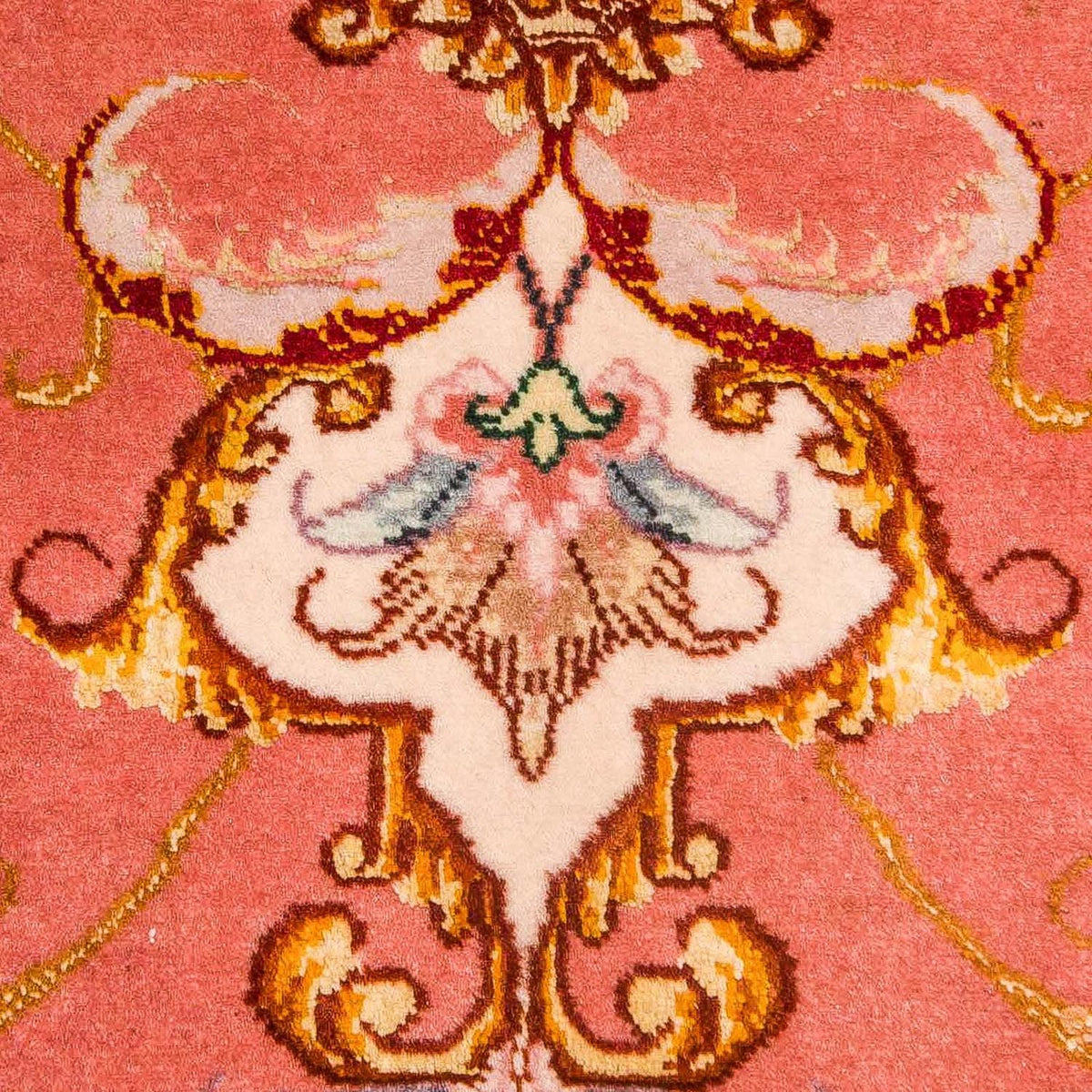 Dywan perski - Tabriz - Królewski - 147 x 104 cm - terakota