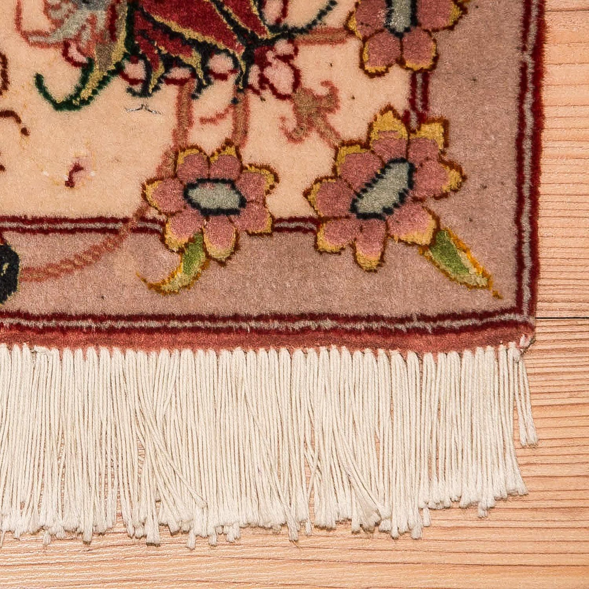 Dywan perski - Tabriz - Królewski - 147 x 104 cm - terakota