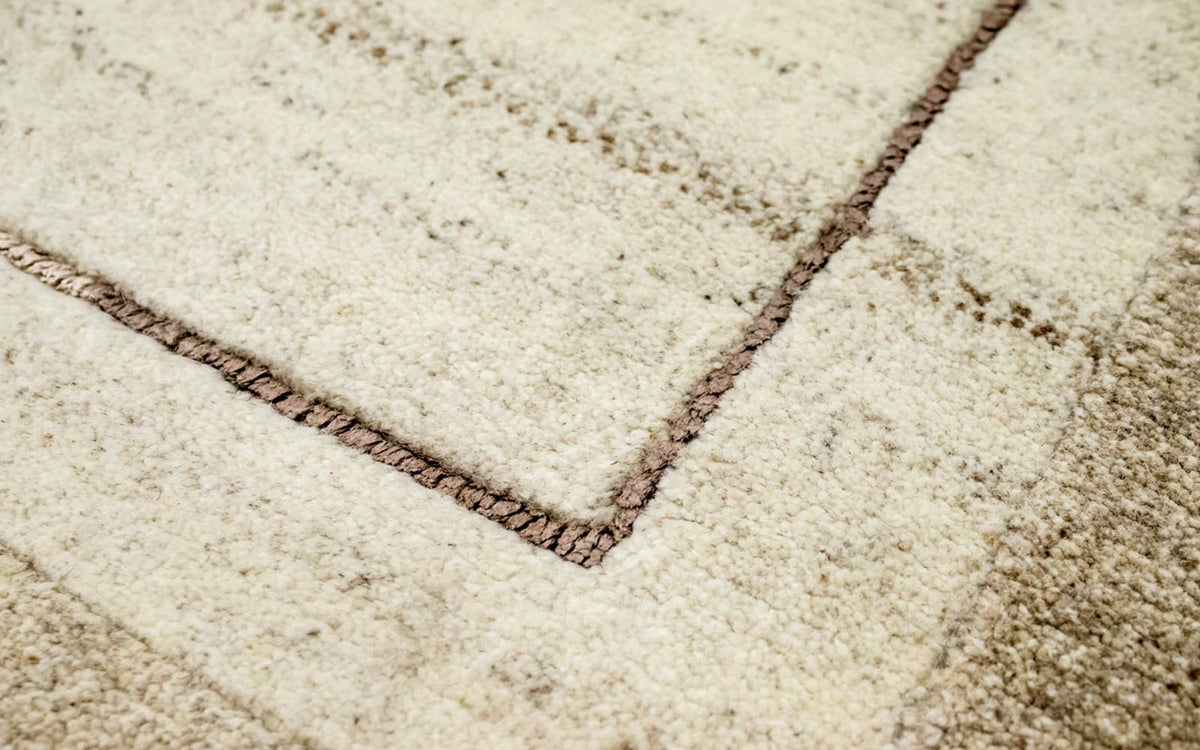 Dywan z Nepalu - 187 x 125 cm - beżowy