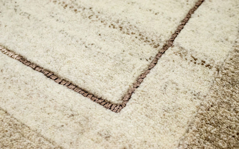 Dywan z Nepalu - 187 x 125 cm - beżowy