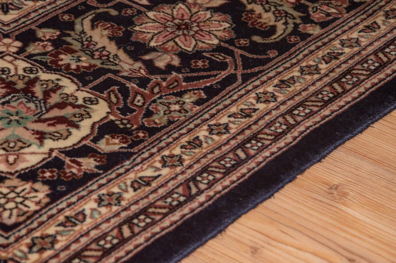 Dywan perski - Tabriz - Królewski - 353 x 252 cm - ciemnoniebieski