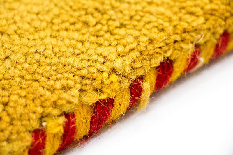 Dywan Gabbeh - Indus - 202 x 141 cm - złoto