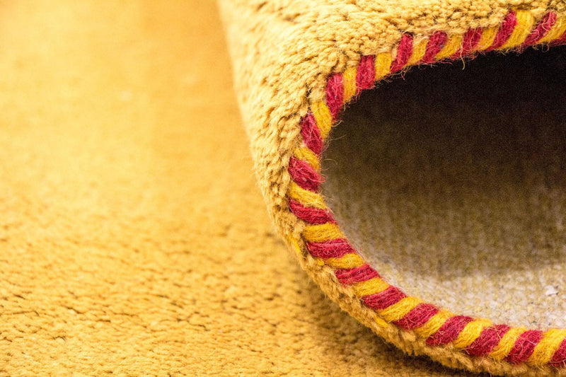 Dywan Gabbeh - Indus - 202 x 141 cm - złoto