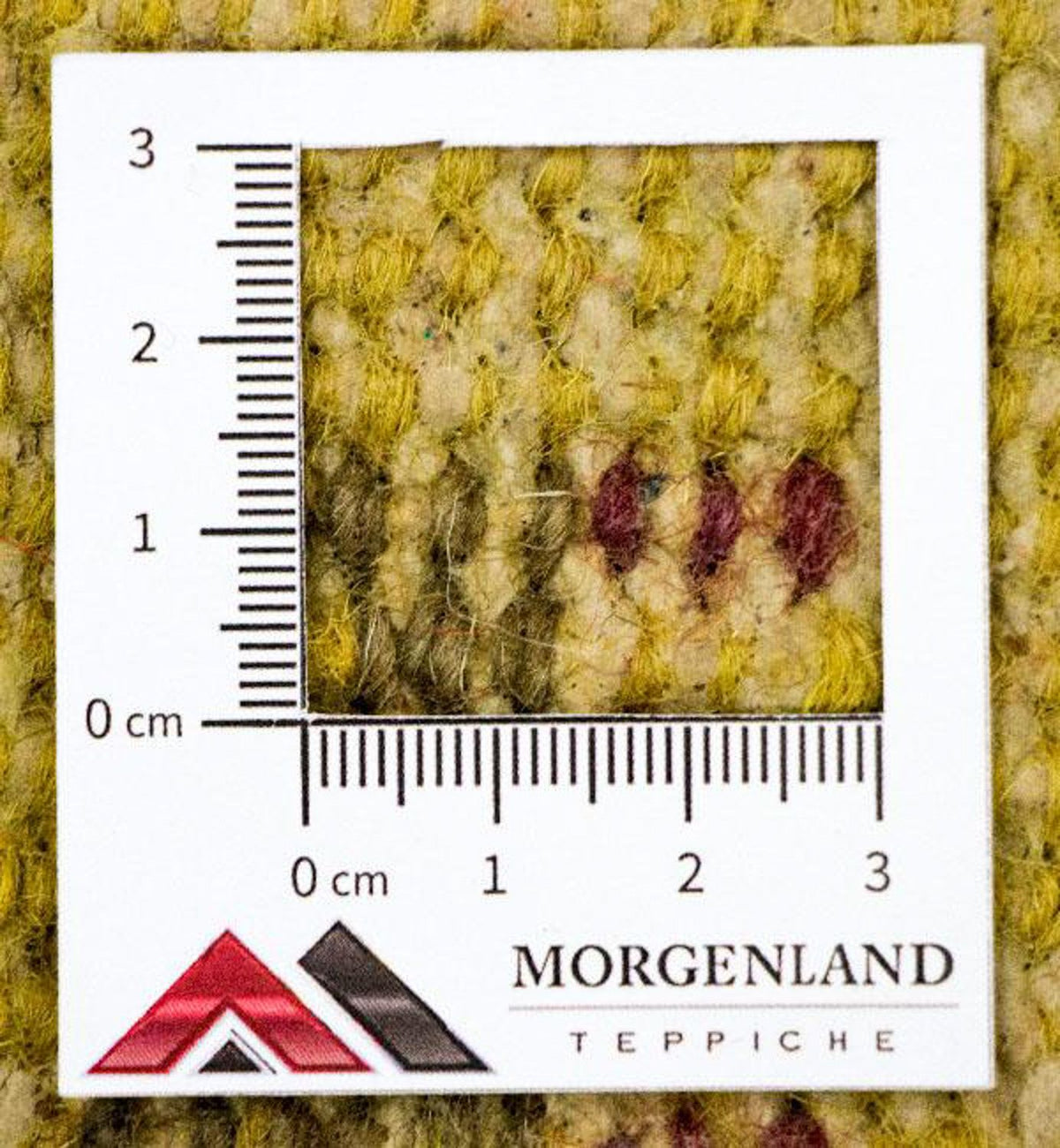 Dywan Gabbeh - Indus - 202 x 141 cm - złoto