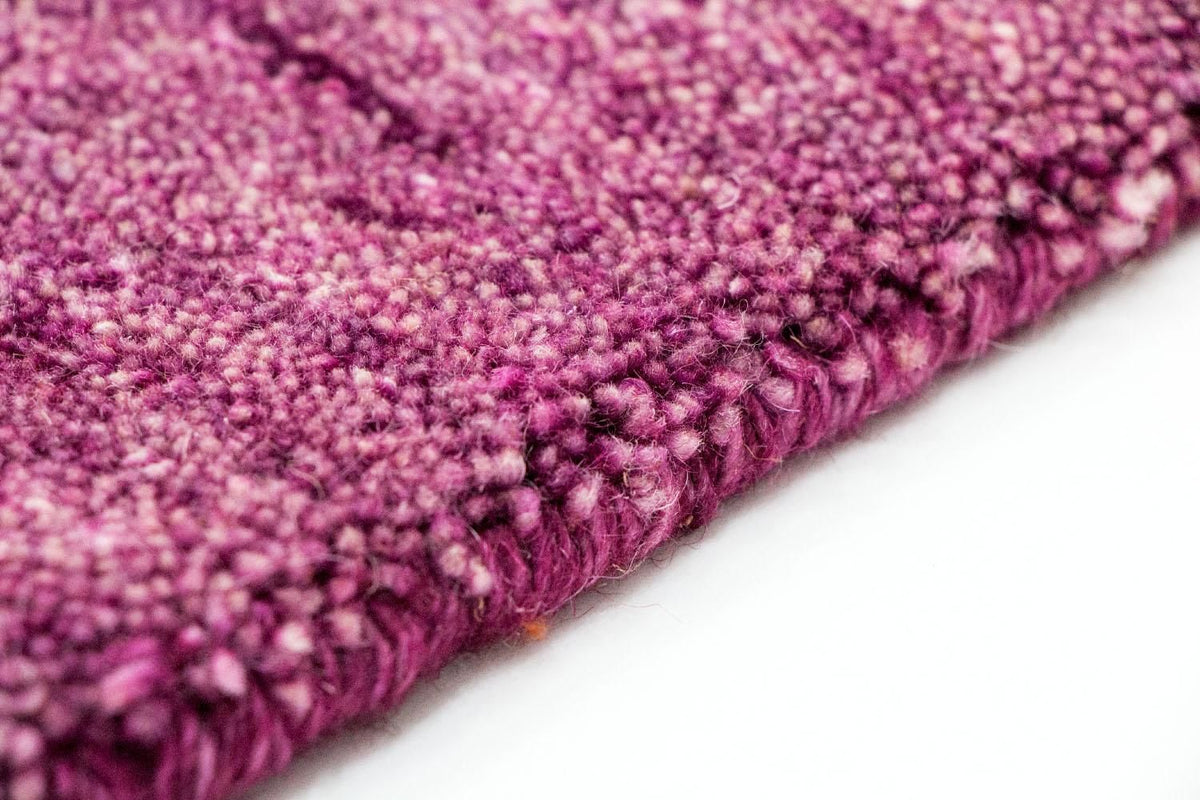 Dywan wełniany - 180 x 120 cm - różowy