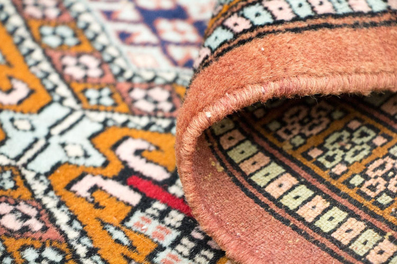 Afgański dywan - Bukhara - 168 x 130 cm - czerwony