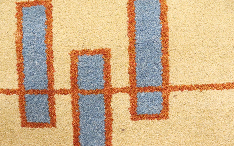 Biegacz Dywan Gabbeh - Indus - 298 x 80 cm - beżowy