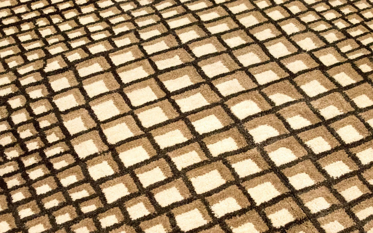 Dywan wełniany - 243 x 170 cm - wielokolorowy