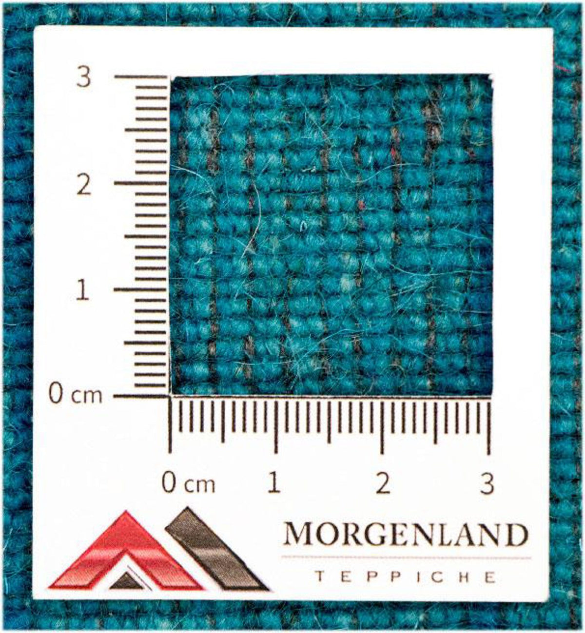 Biegacz Dywan wełniany - 180 x 107 cm - niebieski