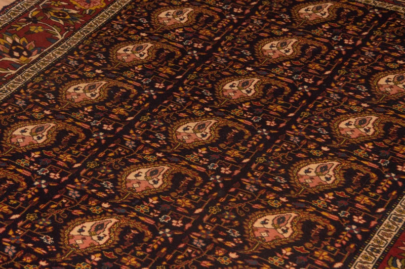 Dywan perski - Klasyczny - 171 x 140 cm - ciemnoniebieski