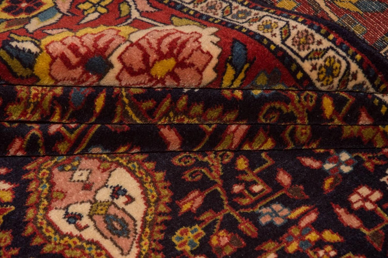 Dywan perski - Klasyczny - 171 x 140 cm - ciemnoniebieski