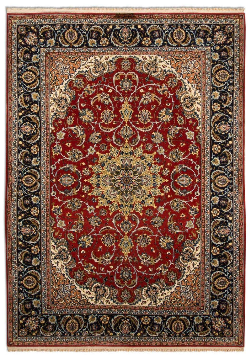 Dywan perski - Isfahan - Premium - 224 x 157 cm - czerwony
