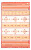 Nowoczesny kilim Dywan Bright - Prostokątny / Czerwony / 120 x 180 cm Prostokątny