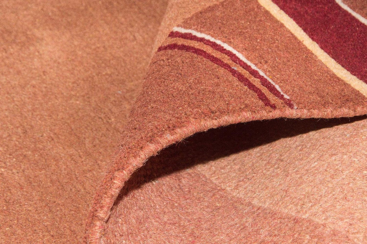 Dywan z Nepalu - 160 x 90 cm - pomarańczowy