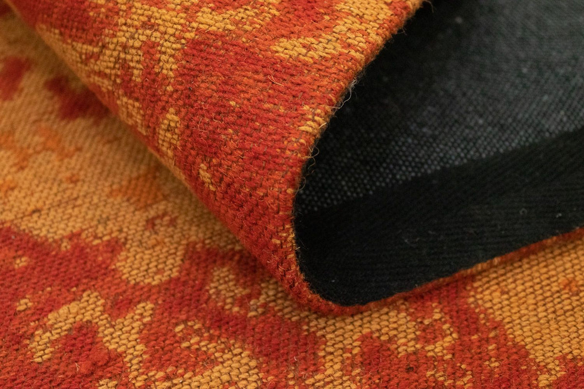 Designerski dywan - 200 x 140 cm - czerwony