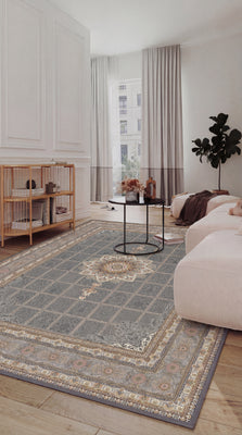 Orientalny dywan tkany - Eastern Elegance - prostokątny