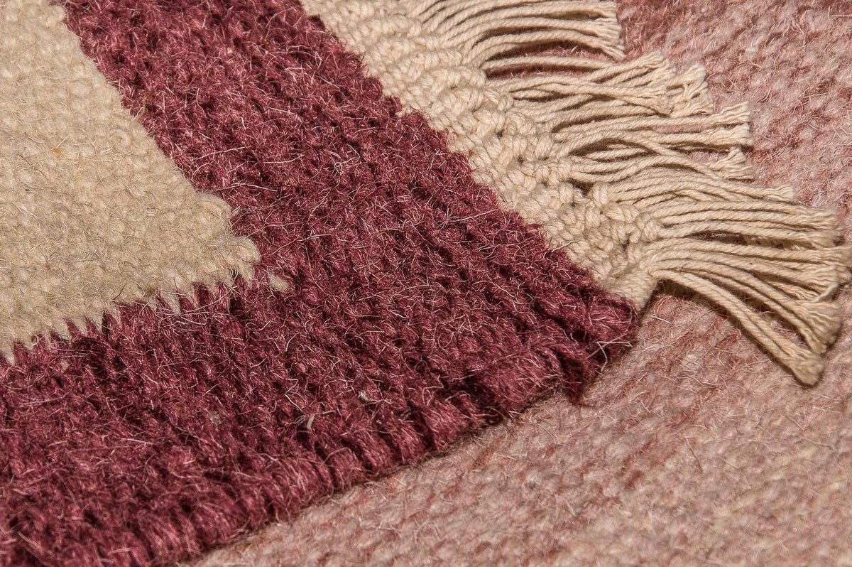 Dywan Kelim - modny - 180 x 120 cm - fioletowy