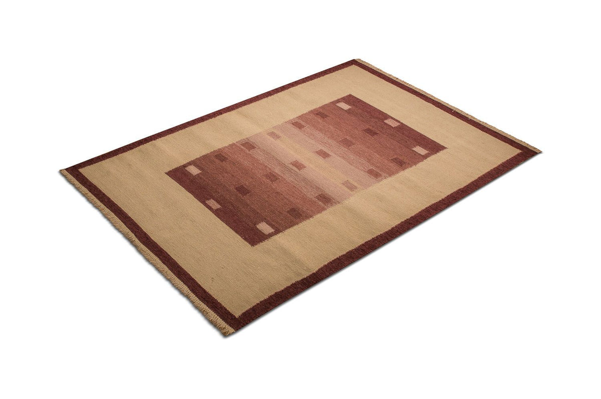 Dywan Kelim - modny - 180 x 120 cm - fioletowy