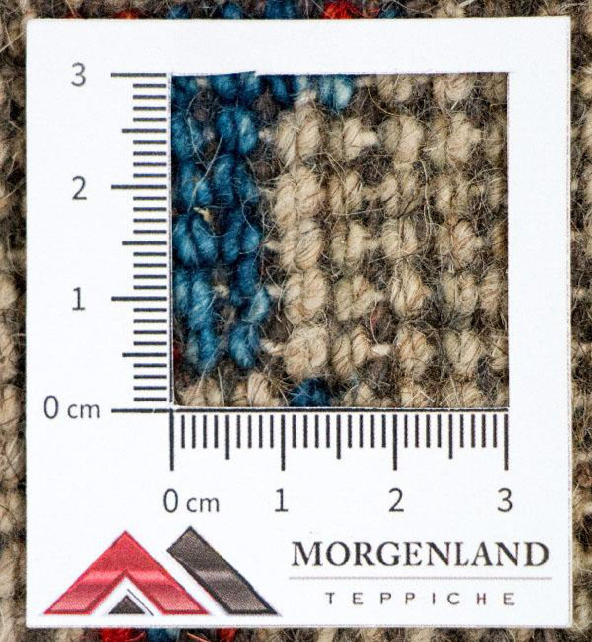 Dywan Gabbeh - Indus - 200 x 140 cm - brązowy