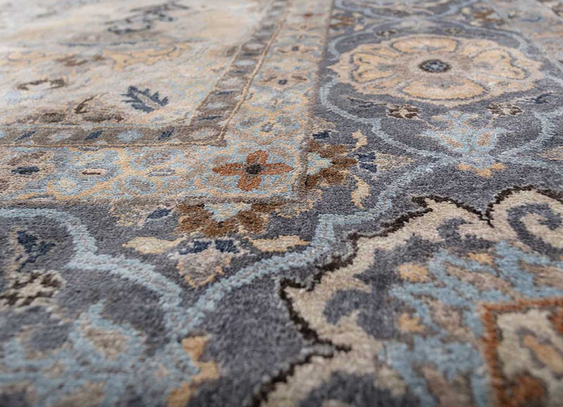 Designerski dywan - 300 x 240 cm - szary