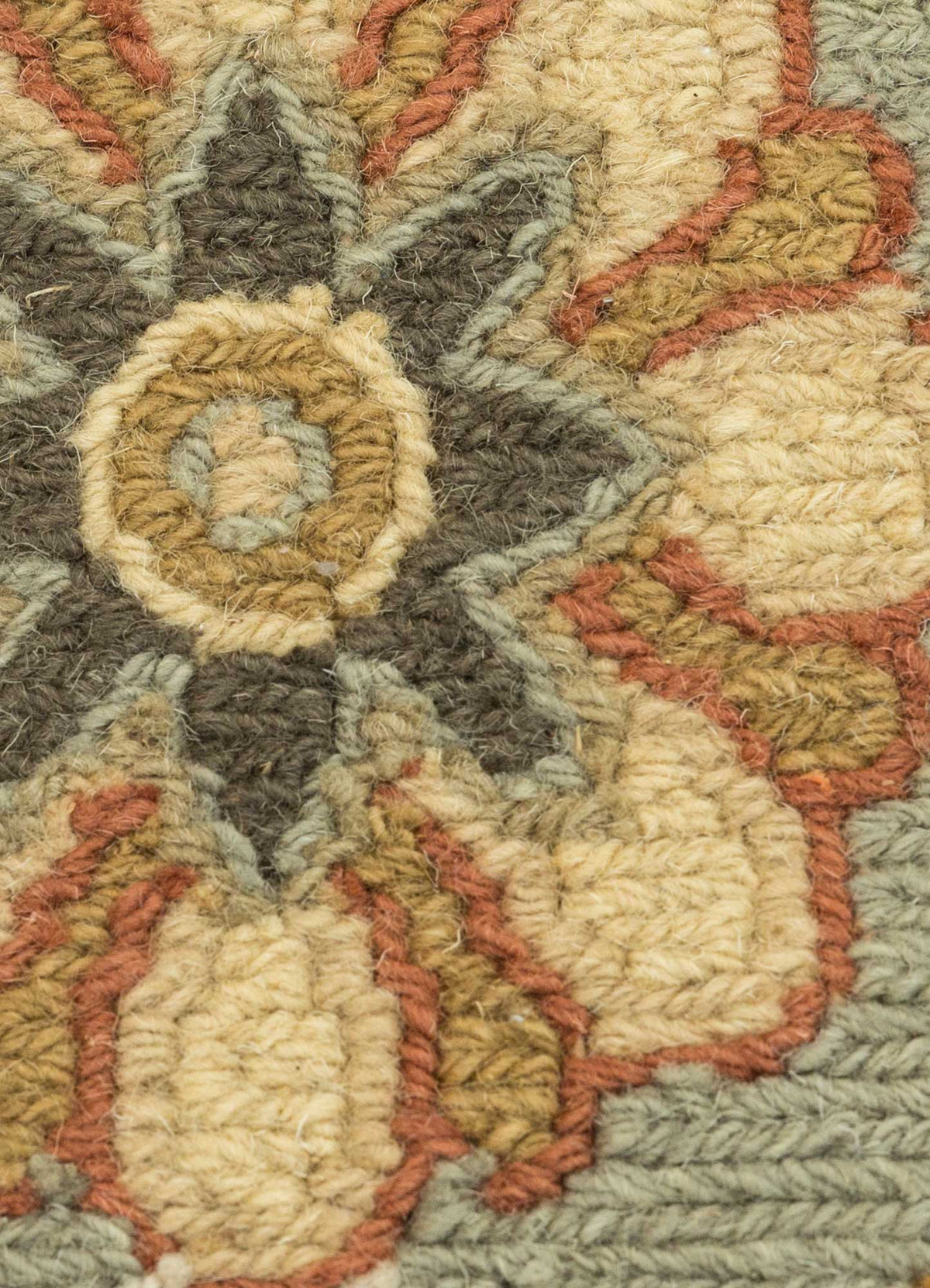 Biegacz Dywan wełniany - 270 x 90 cm - zieleń miętowa