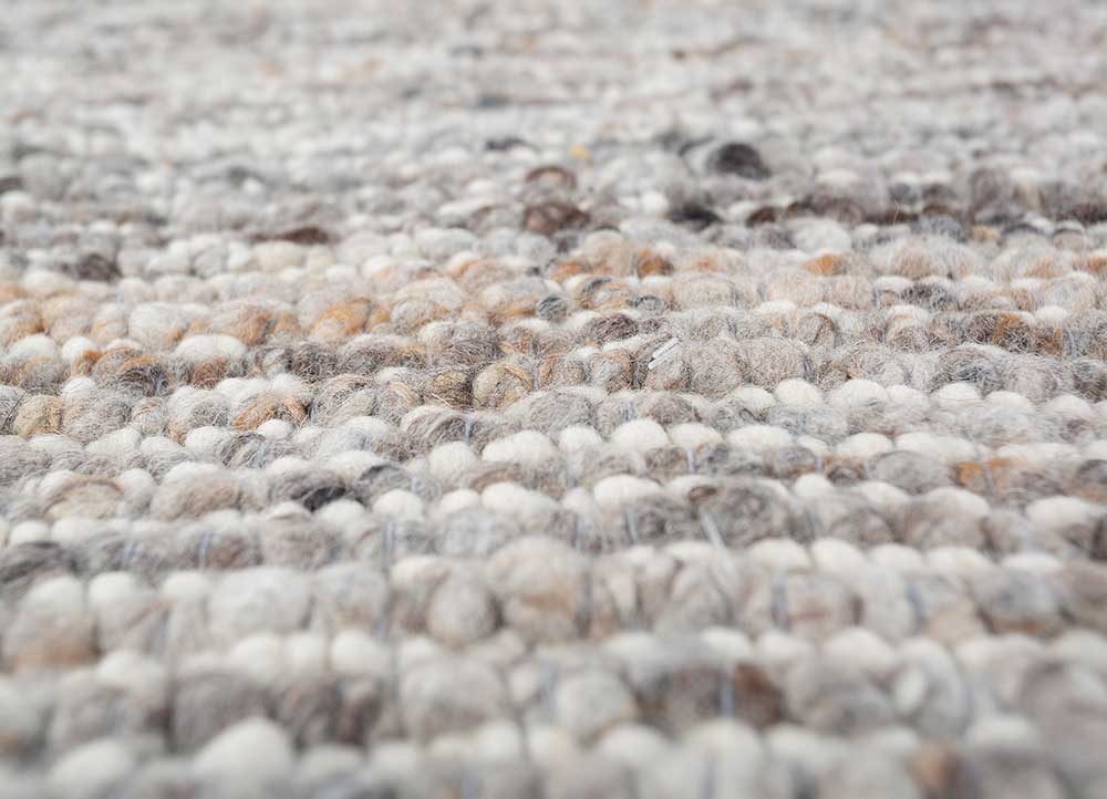 Dywan wełniany - 240 x 180 cm - kremowy