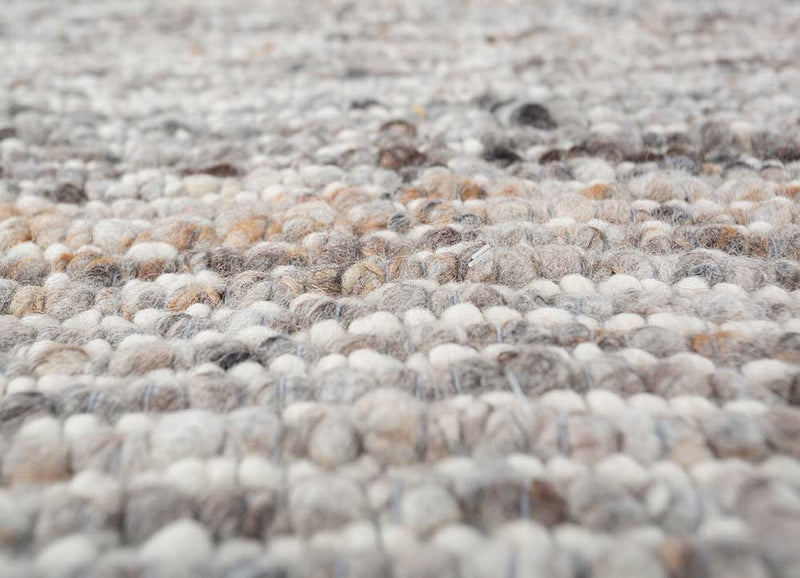 Dywan wełniany - 240 x 180 cm - kremowy