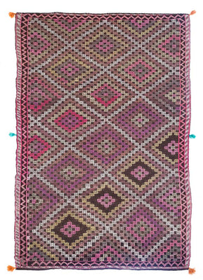 Dywan wełniany - 300 x 180 cm - beżowy