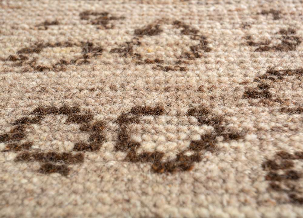 Dywan wełniany - 300 x 225 cm - złoto