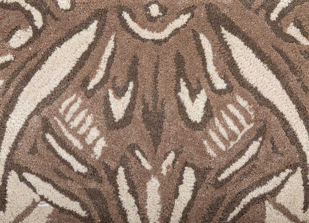 Dywan wełniany - 360 x 195 cm - kremowy