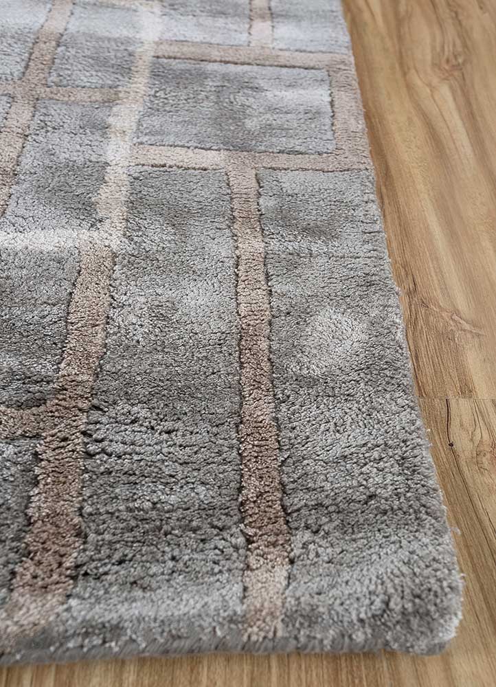 Designerski dywan - 270 x 180 cm - szary