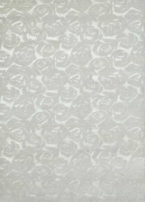 Dywan wełniany - 240 x 120 cm - jasnoszary