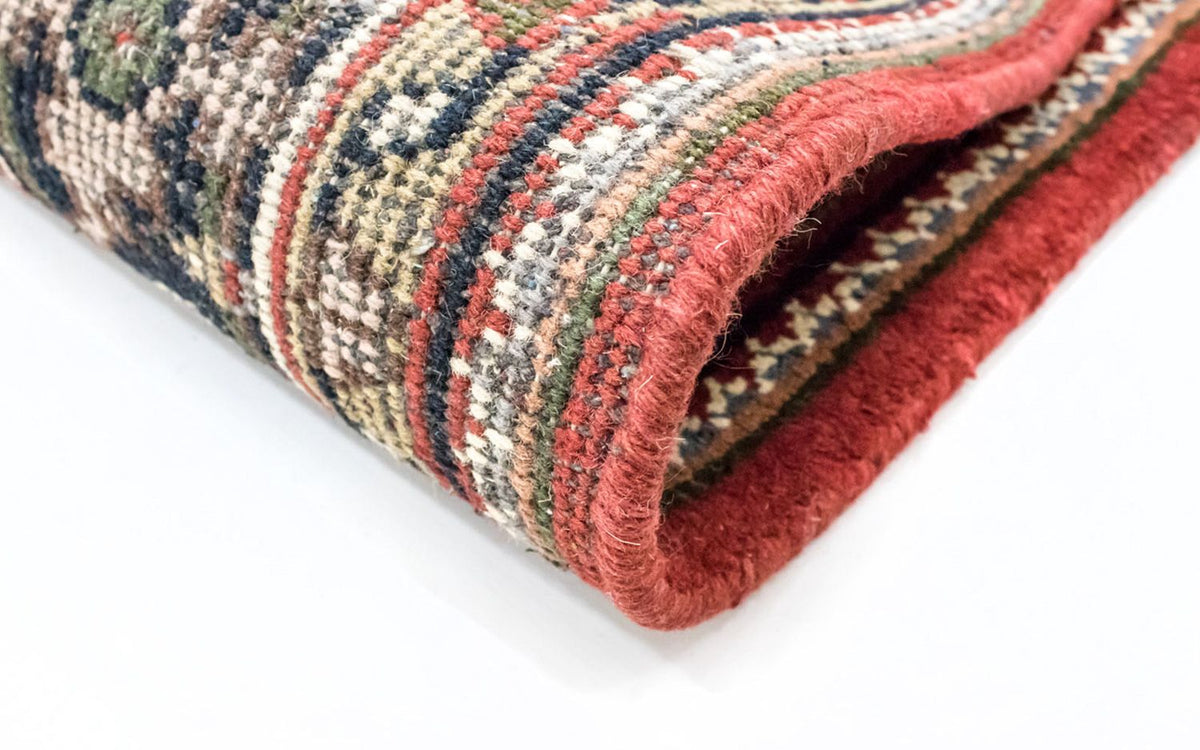 Dywan orientalny - 90 x 60 cm - czerwony