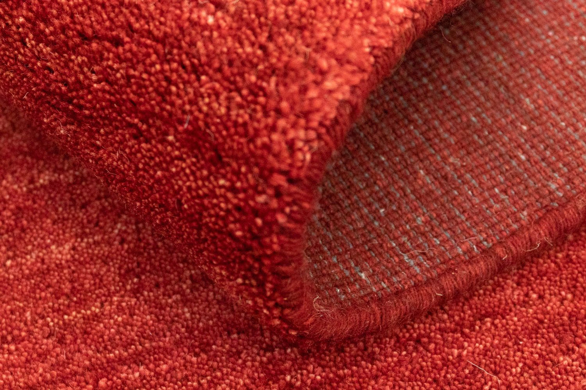 Biegacz Dywan Gabbeh - Indus - 200 x 80 cm - czerwony