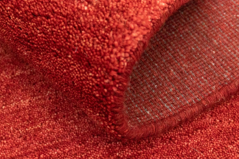 Biegacz Dywan Gabbeh - Indus - 200 x 80 cm - czerwony