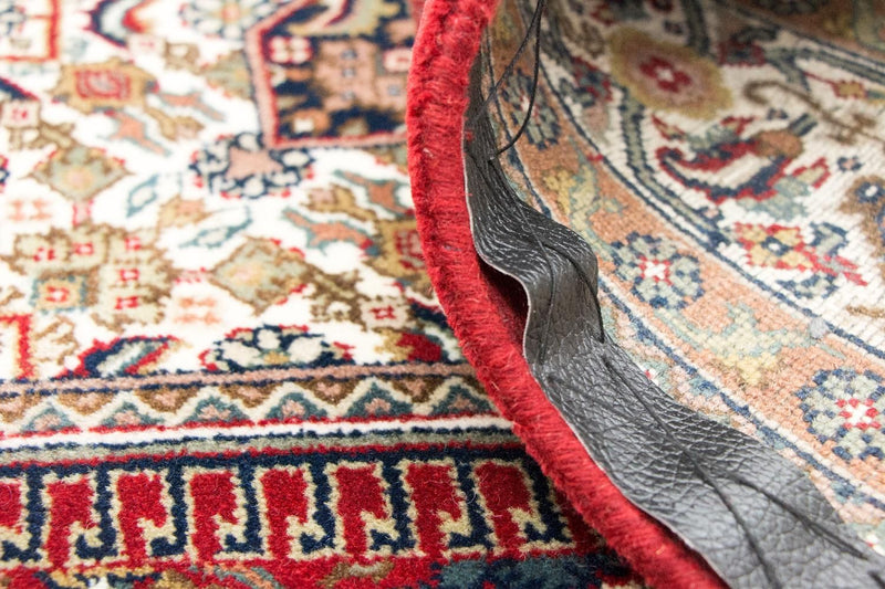 Dywan perski - Bijar okrągły  - 250 x 250 cm - czerwony